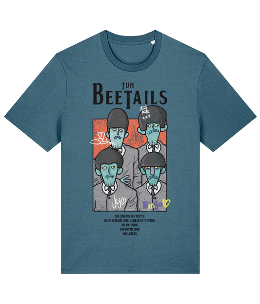 Tuh Beetails Creeps Organic Cotton T-shirt