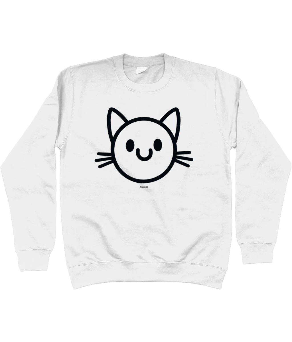 The Happy Cat Sweatshirt by TussFace