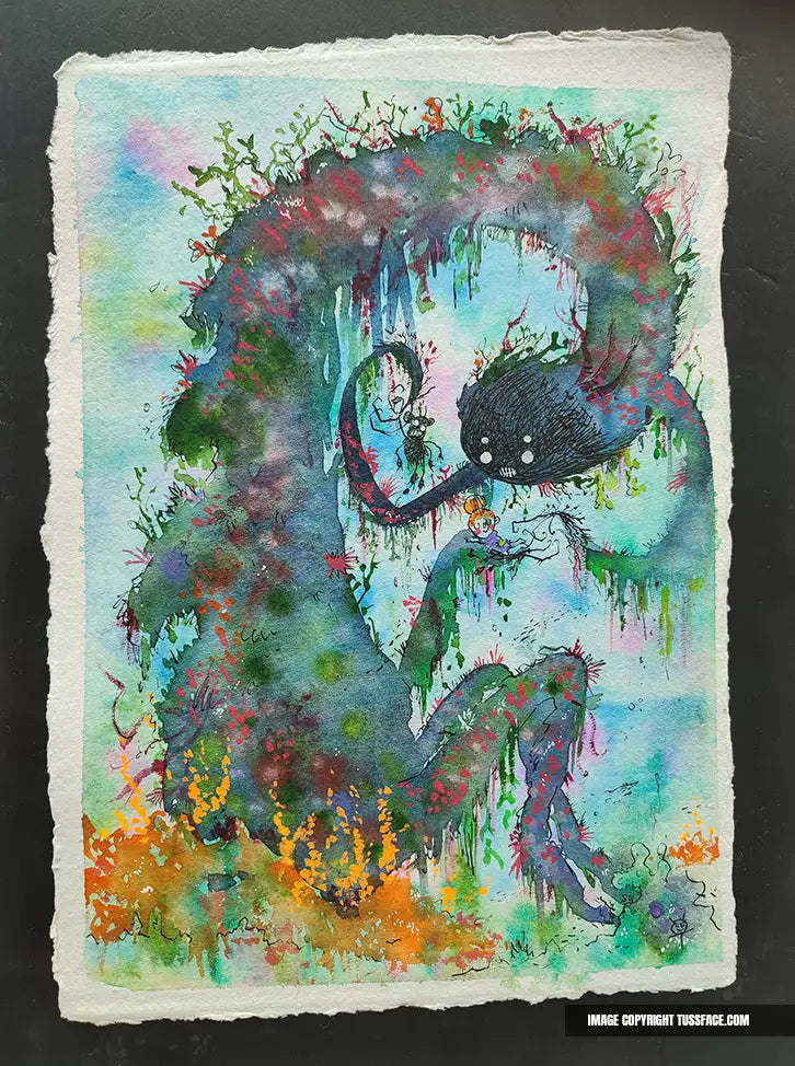 I Have Made You A Thing To Take Away The Bad Dreams - Original Painting