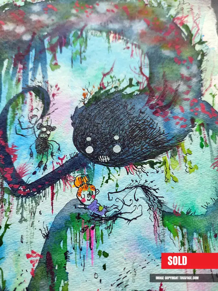 I Have Made You A Thing To Take Away The Bad Dreams - Original Painting