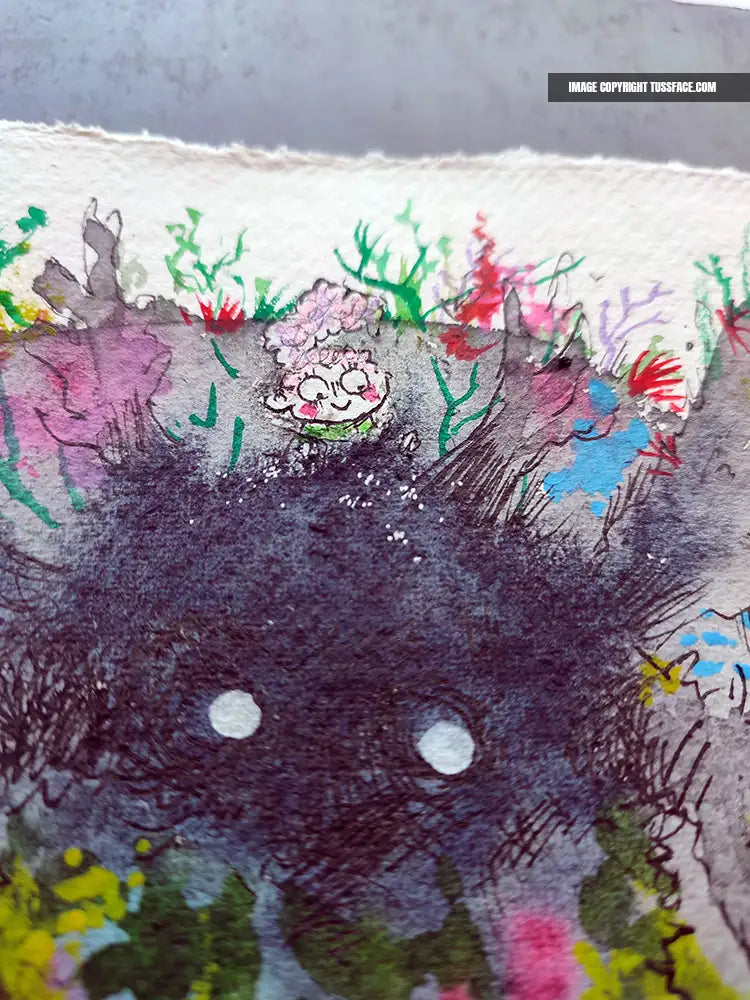 You Have Barnacles - Thank you?  - Original Watercolour Painting