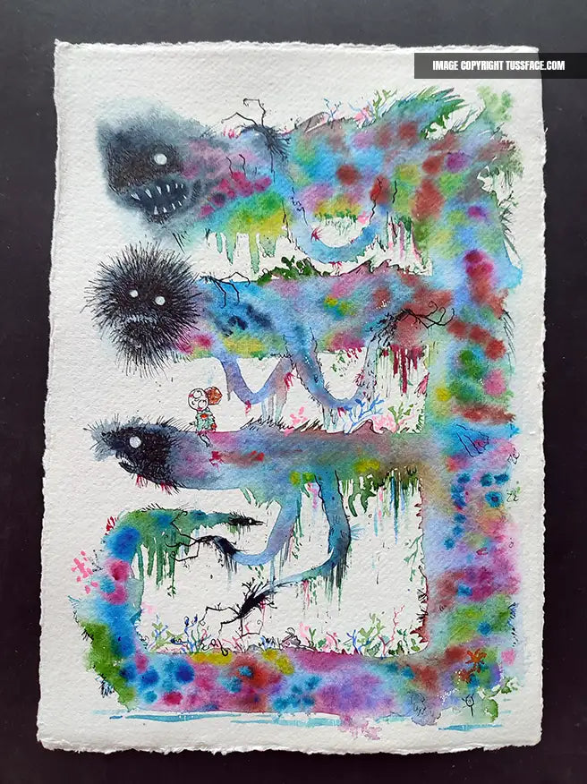 We Do Not Know...Why Did The Beach Blush?  - Original Painting