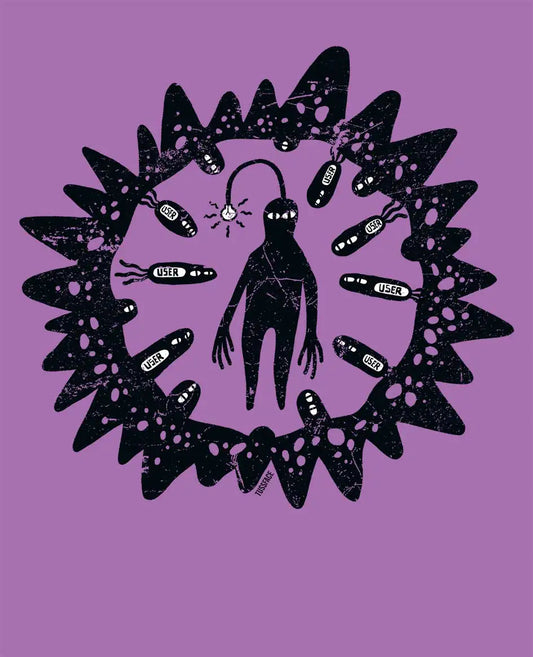 USERS - We Are Bl1p T-shirt by TussFace
