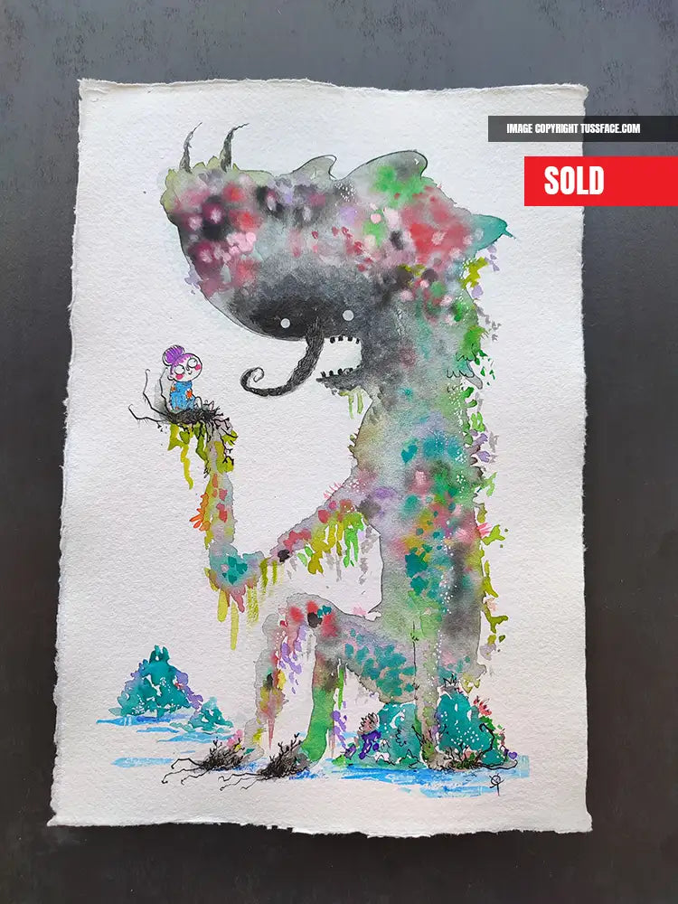 I am from the brine, you are from the sod - Original Painting