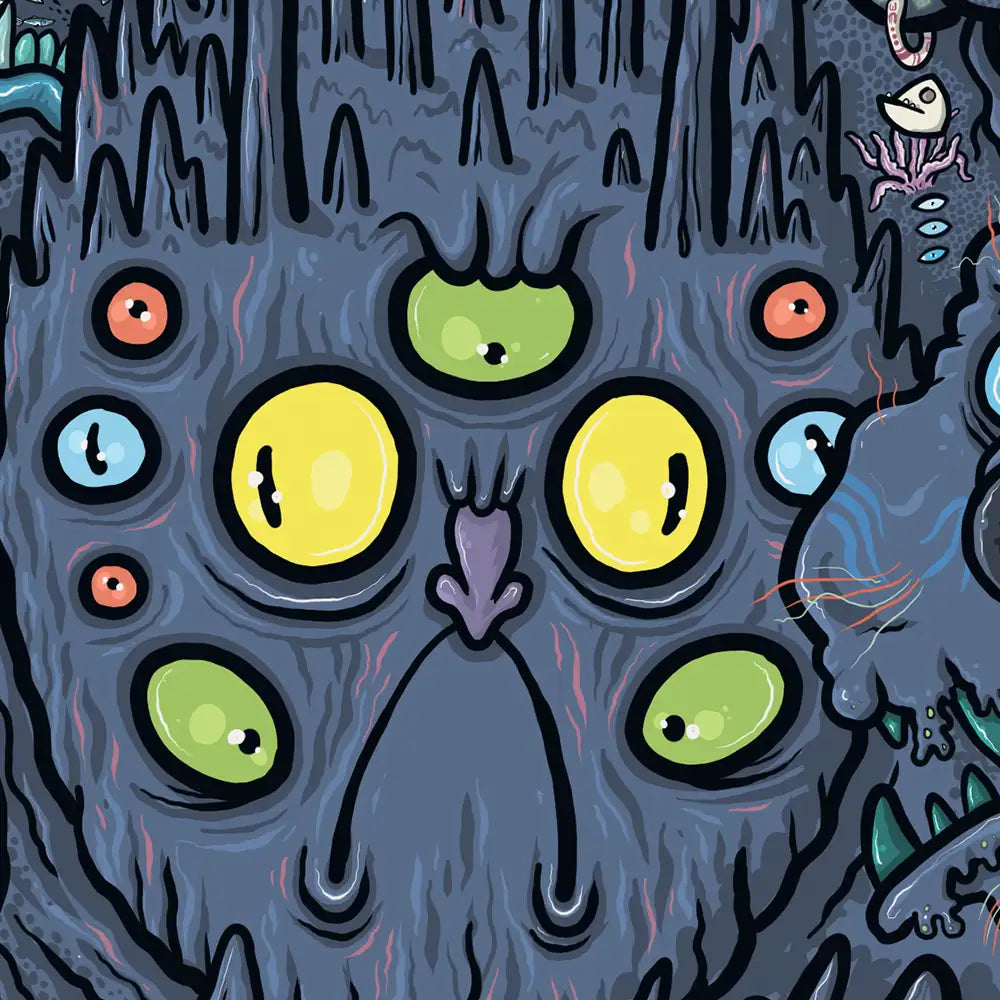 Buccas From The Black Bridge - Ltd Edition  Eco Canvas