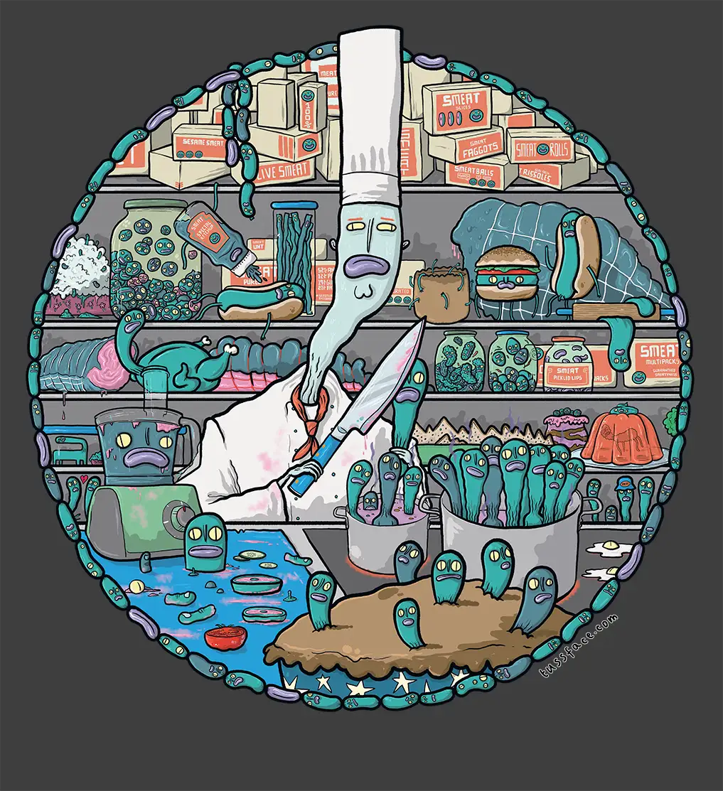Smeat Chef - Organic Cotton Creep T-shirt