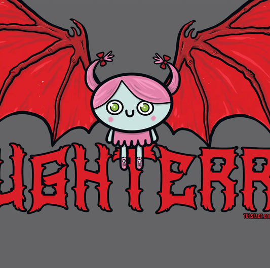 Daughterror - Organic Cotton T-shirt in 8 colour choices