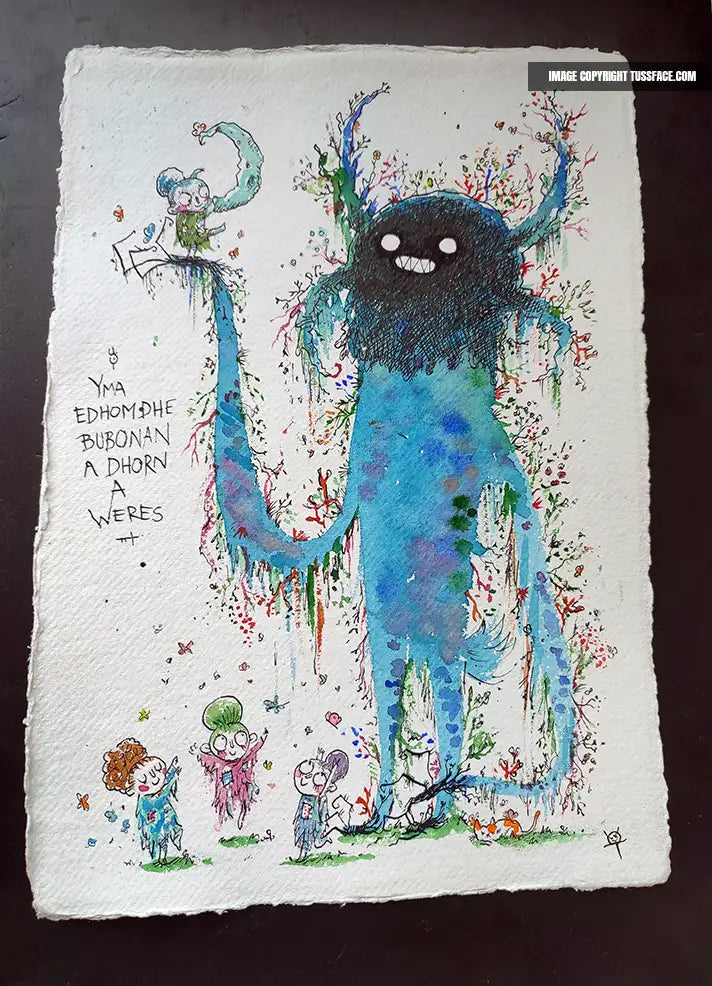 Everybody Needs A Helping Hand- Original Painting
