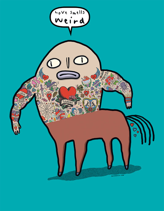 Centaur Of Love - Organic Cotton T-shirt