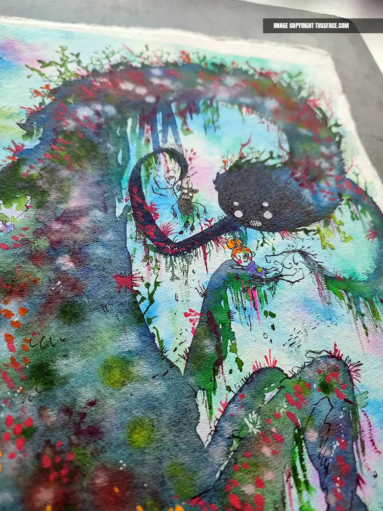 I Have Made You A Thing To Take Away The Bad Dreams - Original Painting