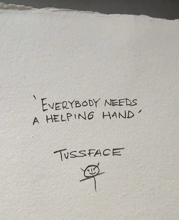 Everybody Needs A Helping Hand- Original Painting