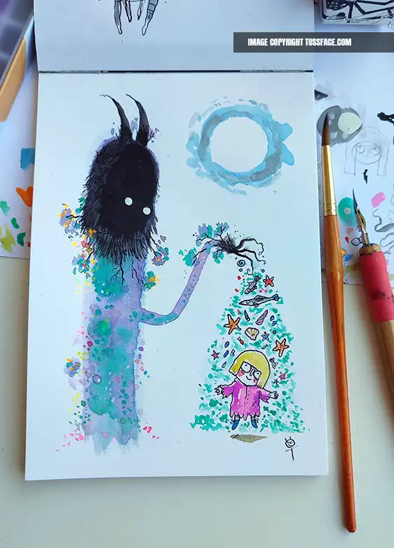 Make Me A Mermaid - Original Painting