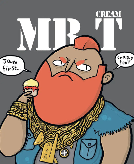 Mr Cream T - Circular Vinyl Sticker