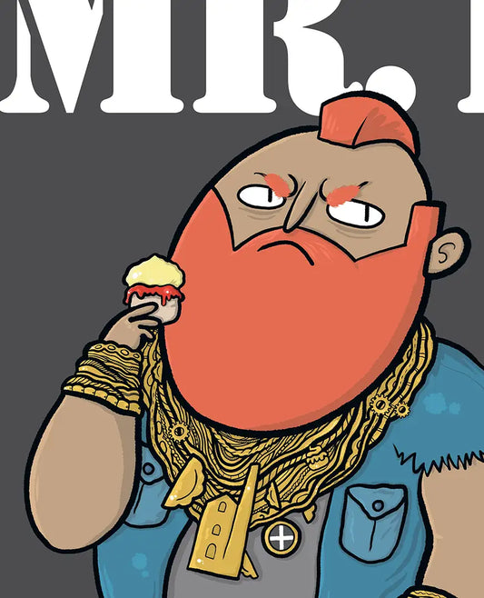 Mr.Cream T - Tussface T-shirt