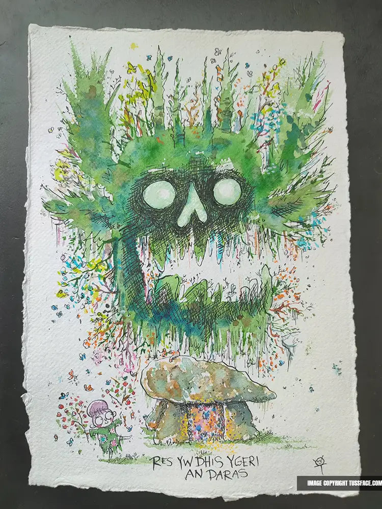 You Must Open The Door- Original Painting