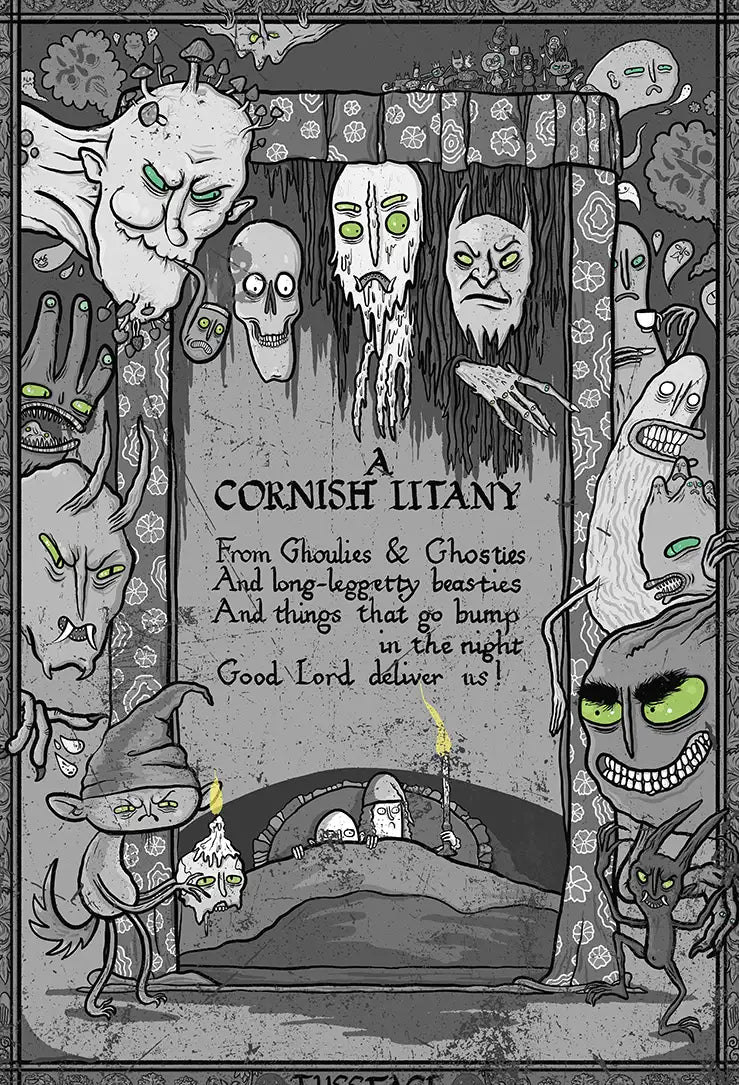 A Cornish Litany -  Limited Edition Eco Canvas Print