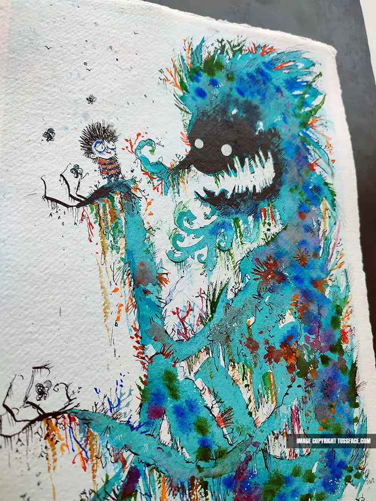 ...And What Manner Of Creature Are You? - Original Painting