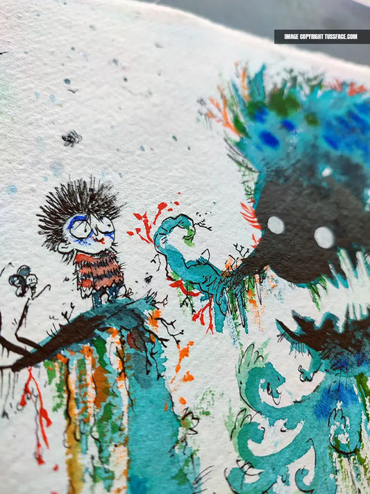 ...And What Manner Of Creature Are You? - Original Painting