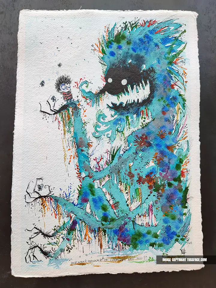 ...And What Manner Of Creature Are You? - Original Painting