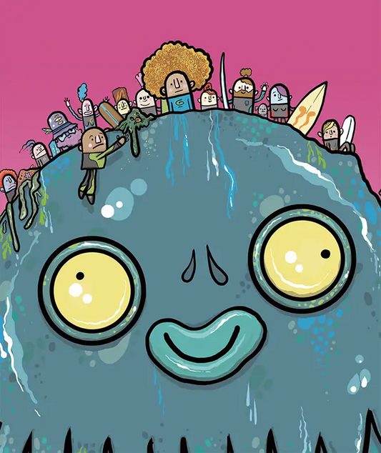 Woops!' Euthvil mor kernewek - Ltd Edition Eco Canvas