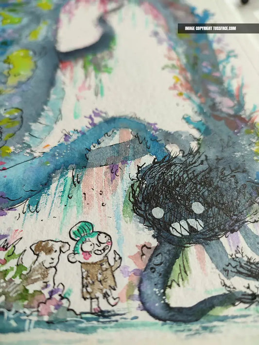 So now we are the same? - Original Painting