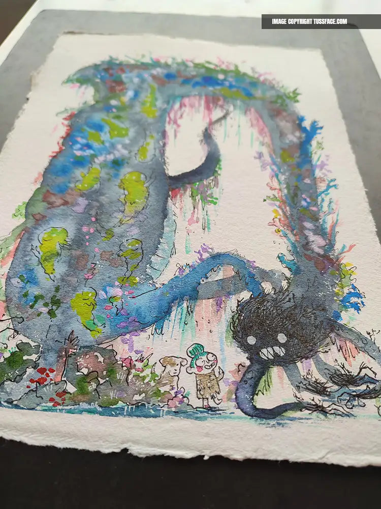 So now we are the same? - Original Painting