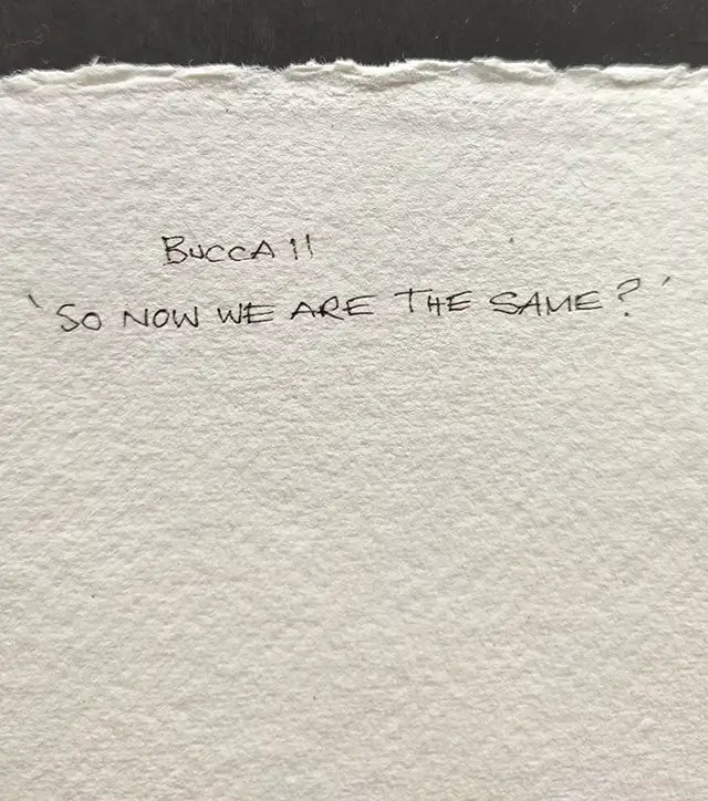 So now we are the same? - Original Painting