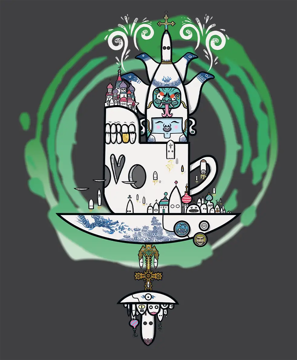 Tea Citadel - Organic Cotton T-shirt