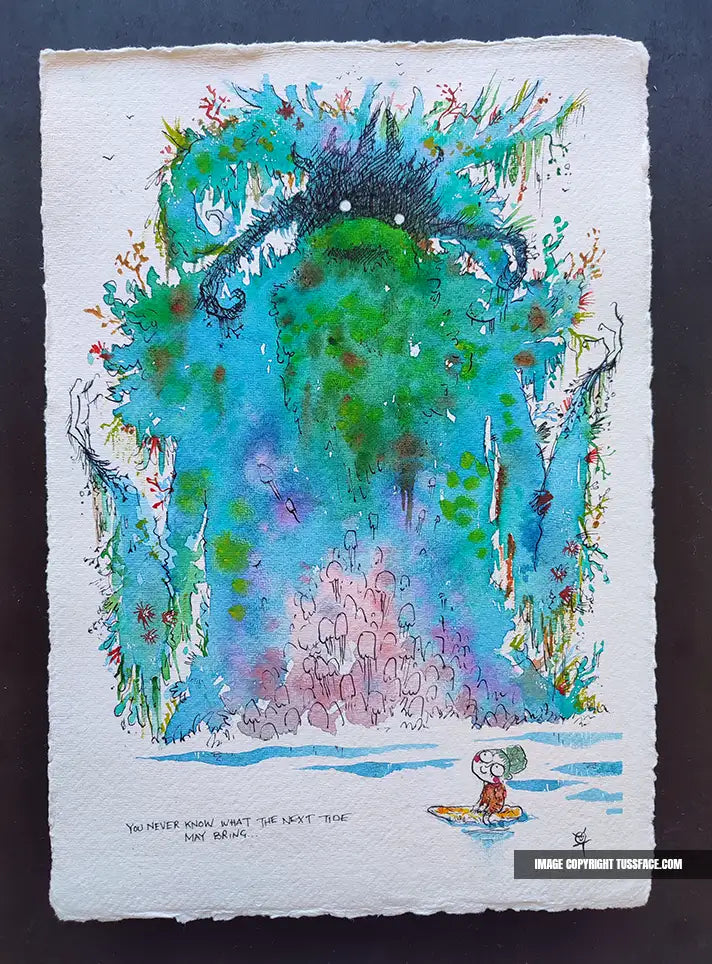 You Never Know What The Next Tide May Bring - Original Painting