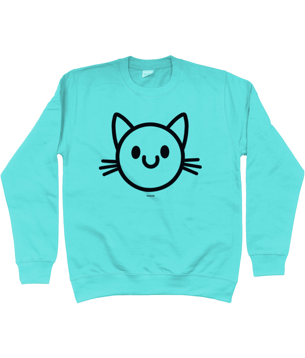 The Happy Cat Sweatshirt by TussFace