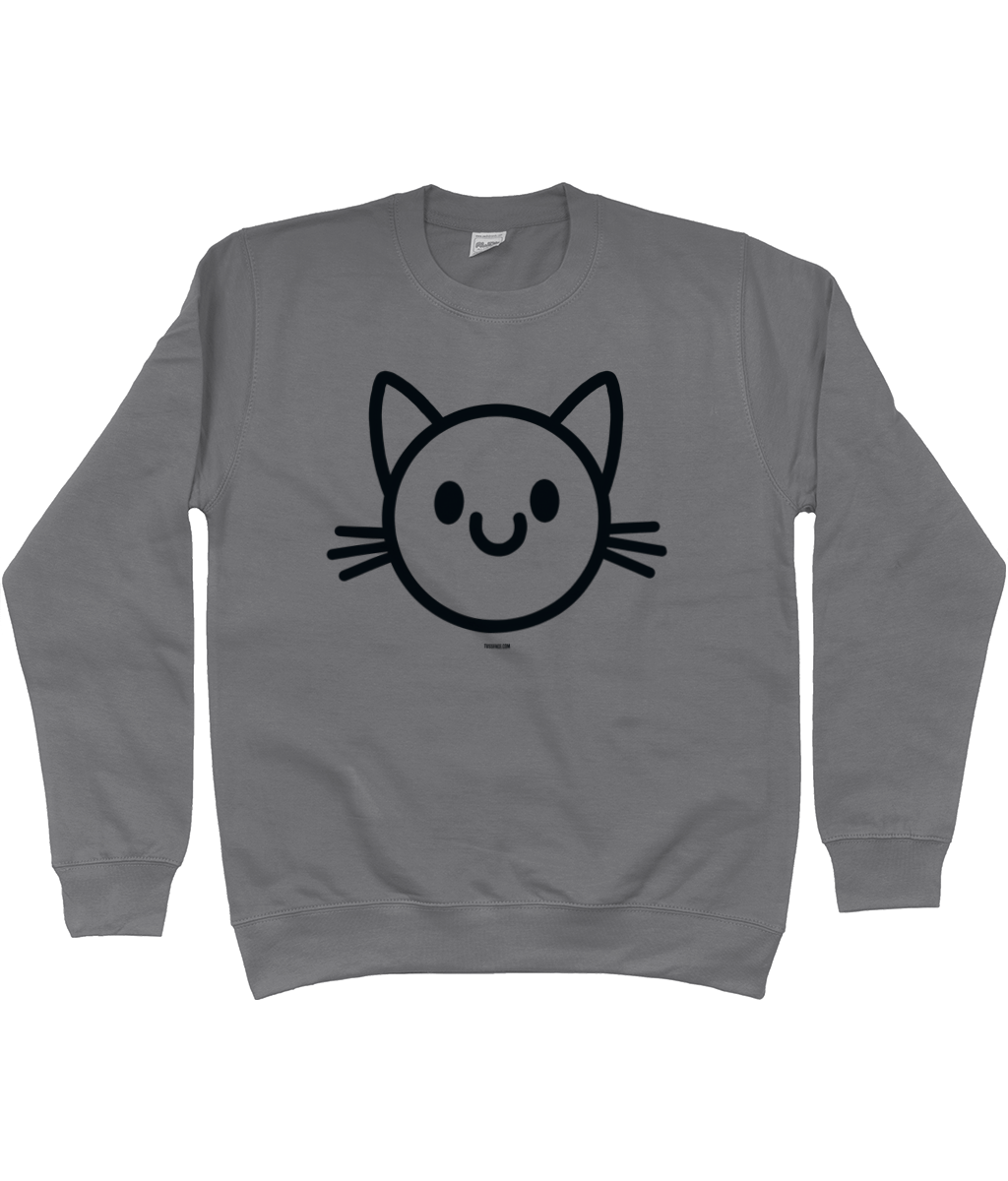 The Happy Cat Sweatshirt by TussFace