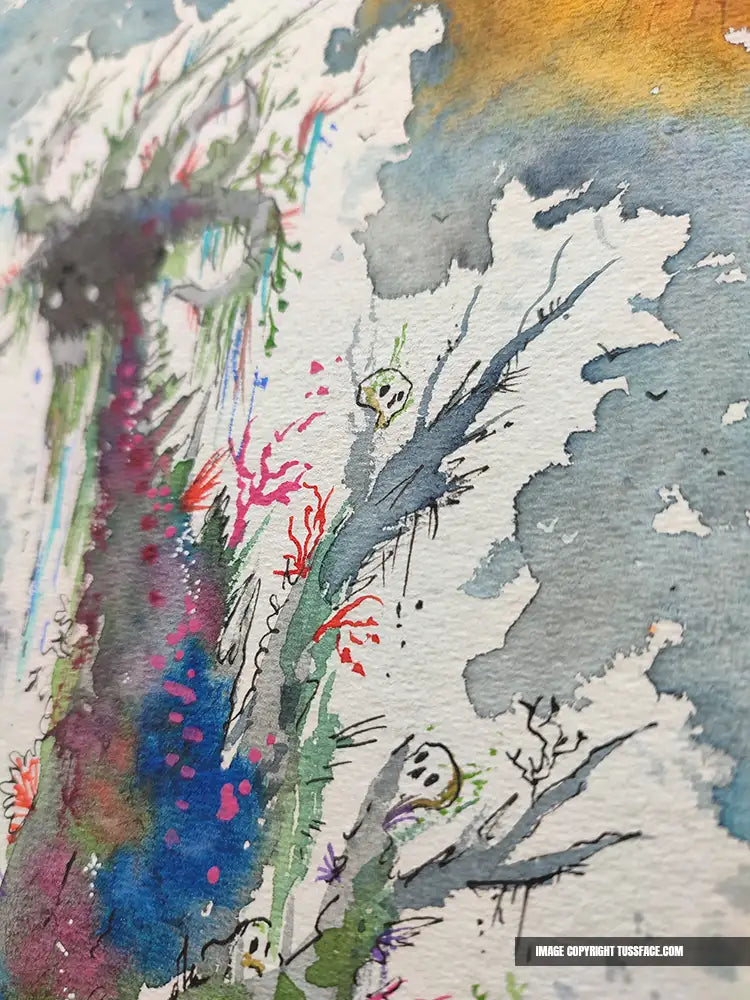 This Will Help Take The Darkness Away... - Original Painting