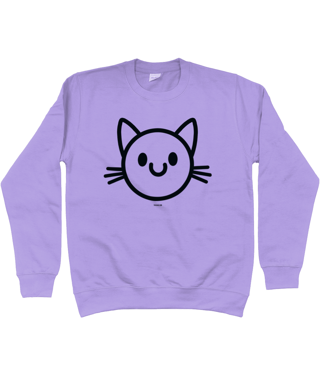 The Happy Cat Sweatshirt by TussFace