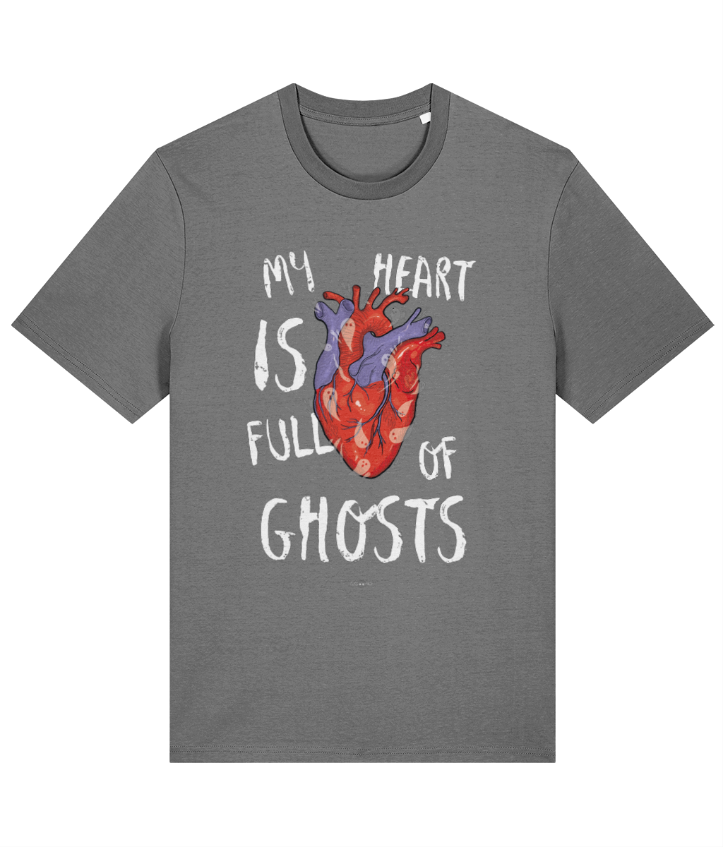 My Heart Is Full Of Ghosts - Unisex Tussface T-shirt