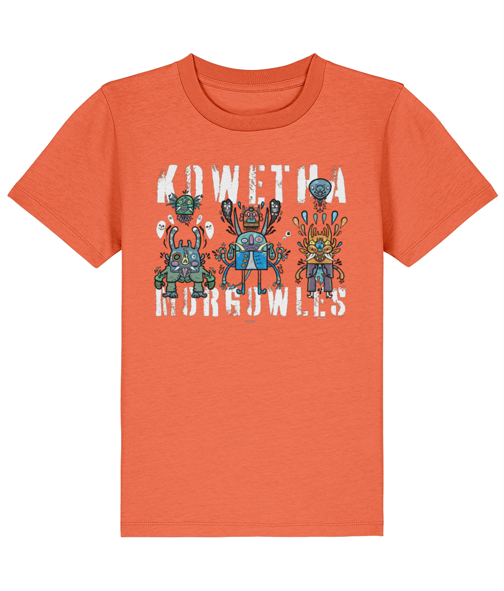 Jellyfish Friends - Organic Cotton Kids T-shirt – TussFace