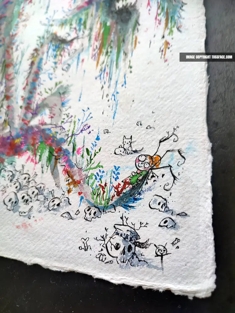 ...But The Monkeys Could Not Bring Themselves To Understand... - Original Painting