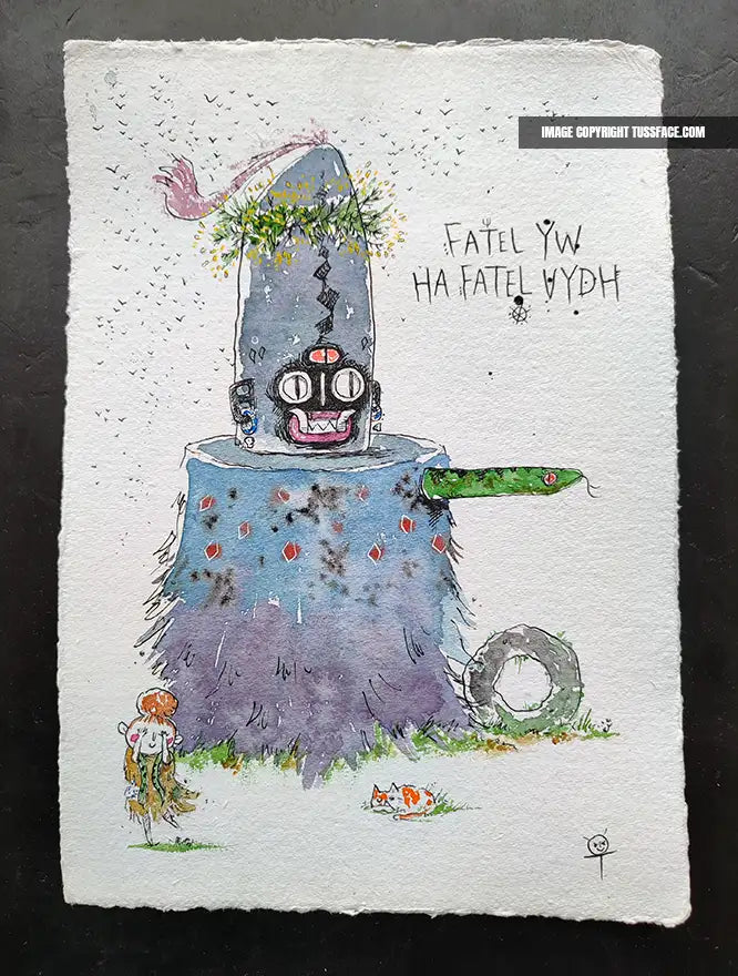 Fatel yw Ha fatel vydh - Original Painting