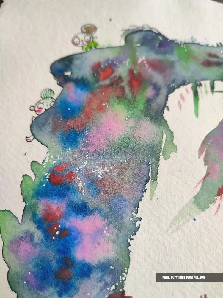 What Are These Terrible Things? - Original Painting