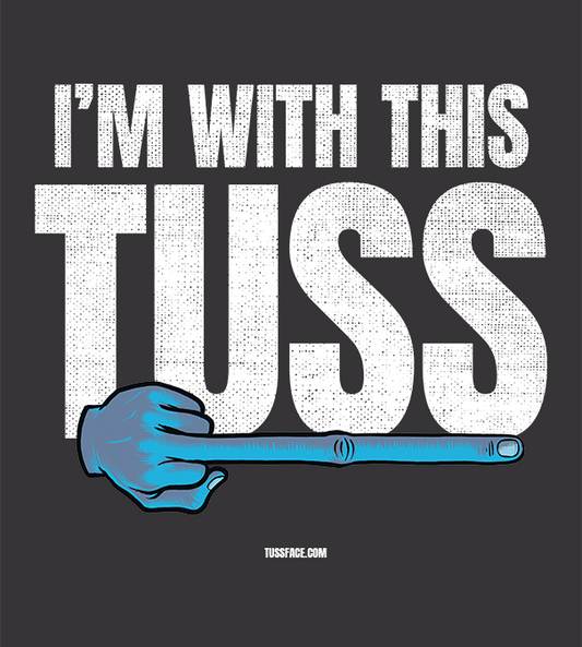 I'm With This Tuss (Opposite Direction Finger) - Organic T-shirt